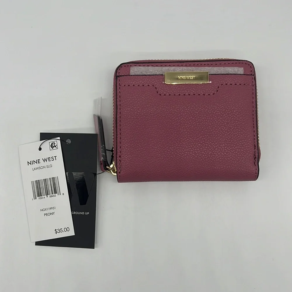 🍁CLEARANCE🍁 Nine West Lawson Zip Around Wallet Peony
